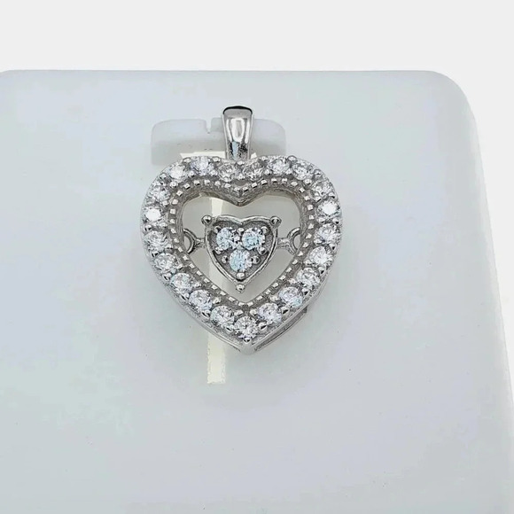 "925 sterling silver luxury CZ Pendant, Best for gift, RJUS2036